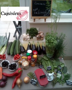 Un petit bout du "garde-manger"... Dommage qu'il change chaque fois, mais vous avez un petit avant-goût...