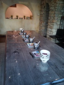 Cours à la Villa d 'Olne
